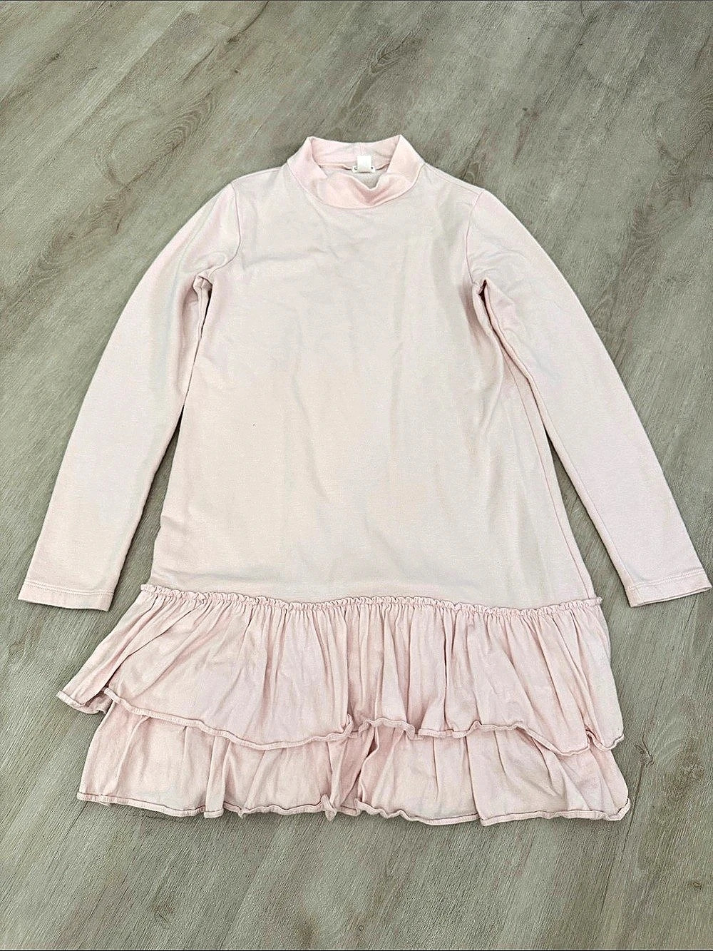 Crewcuts Pink Ruffle Mini Dress Girls 14